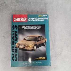 Chilton 20360/8817 Repair Manual Chrysler Concorde Intrepid LHS 1993-1997